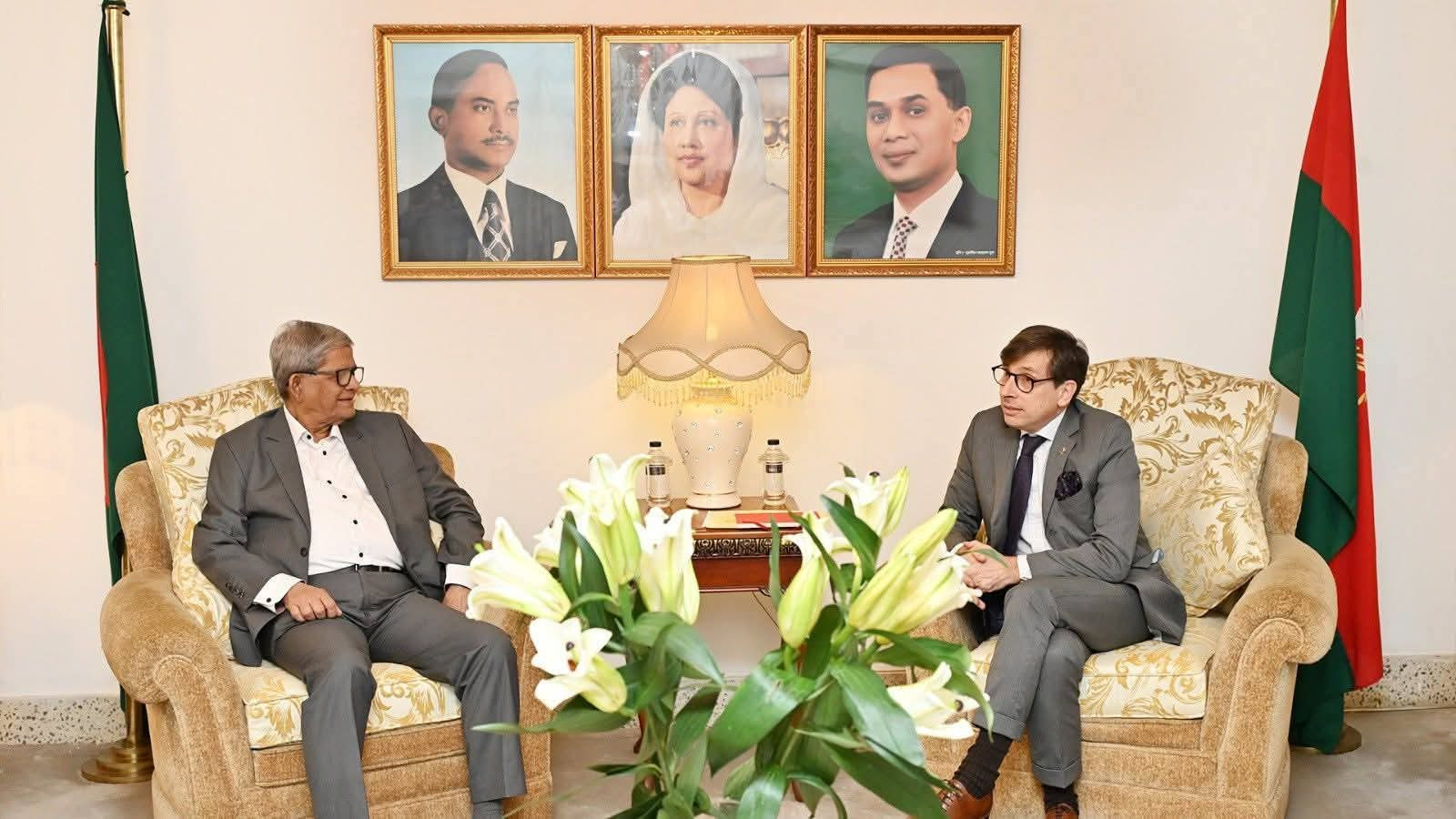 মির্জা ফখরুলের সঙ্গে ফ্রান্সের রাষ্ট্রদূতের সাক্ষাৎ